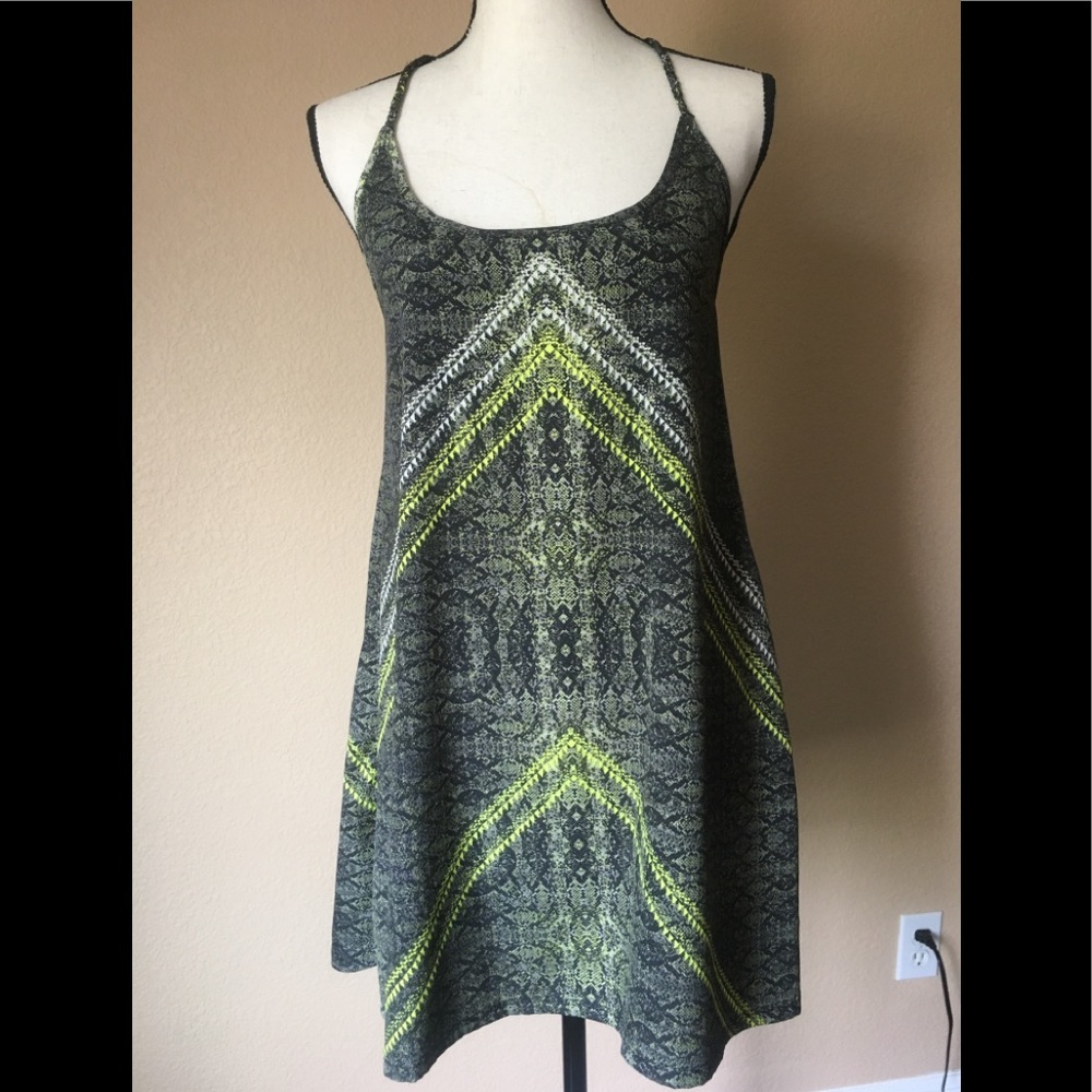 Rip Curl A-line Braided Straps Gray dress S - Picture 4 of 12